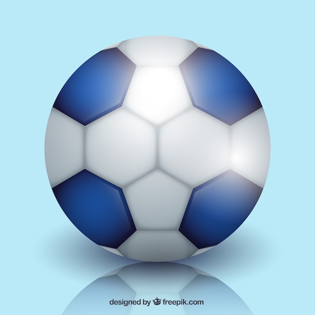 Free vector handball ball in realistic style