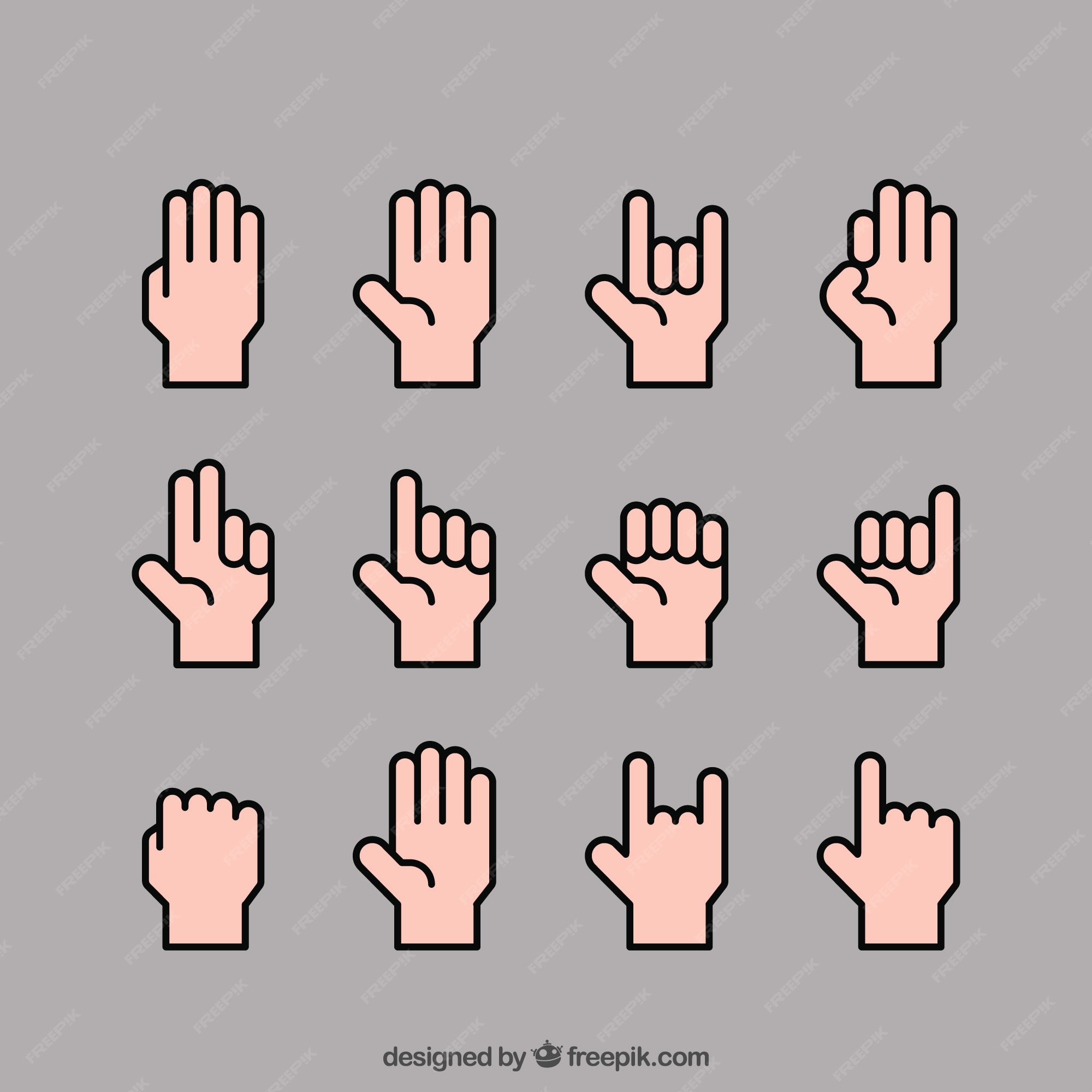 Hand のベクトルとイラストを無料でダウンロード Freepik