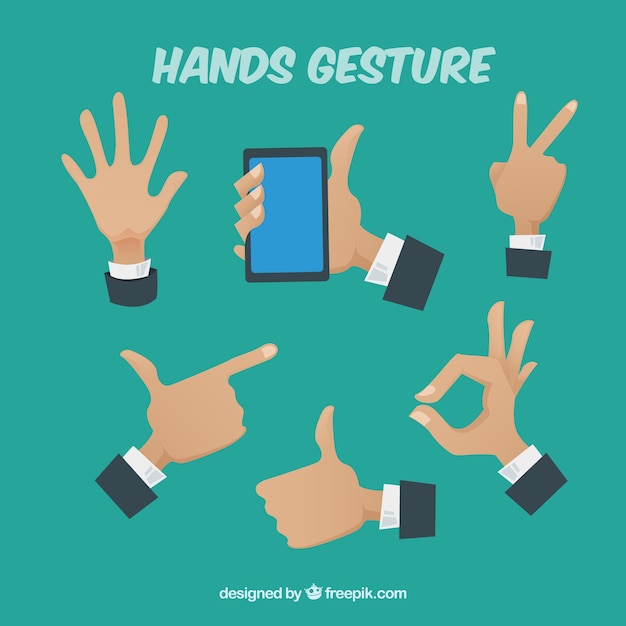 Hands gestures