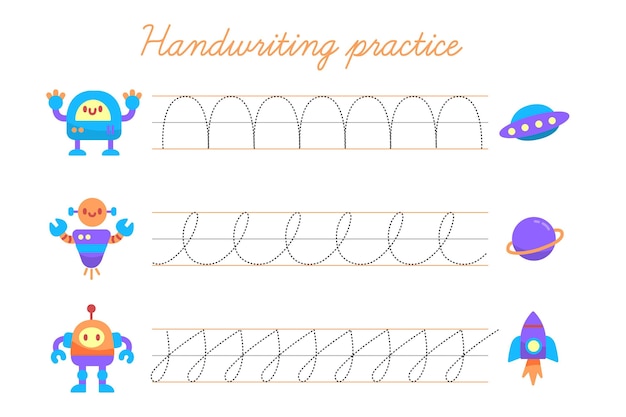 Handwriting Practice Template