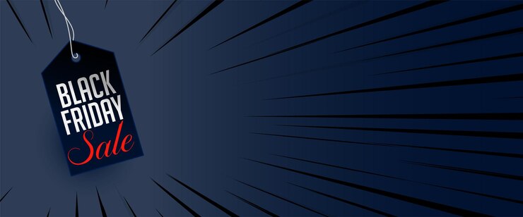 Бесплатный Вектор висячий стиль черная пятница распродажа купон тег баннер с вектором комического выражения