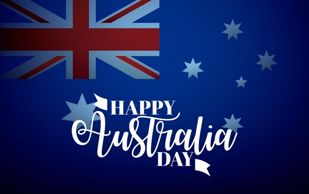 Happy australia day celebration