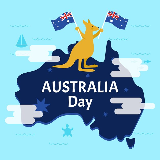 Счастливый австралийский национальный день