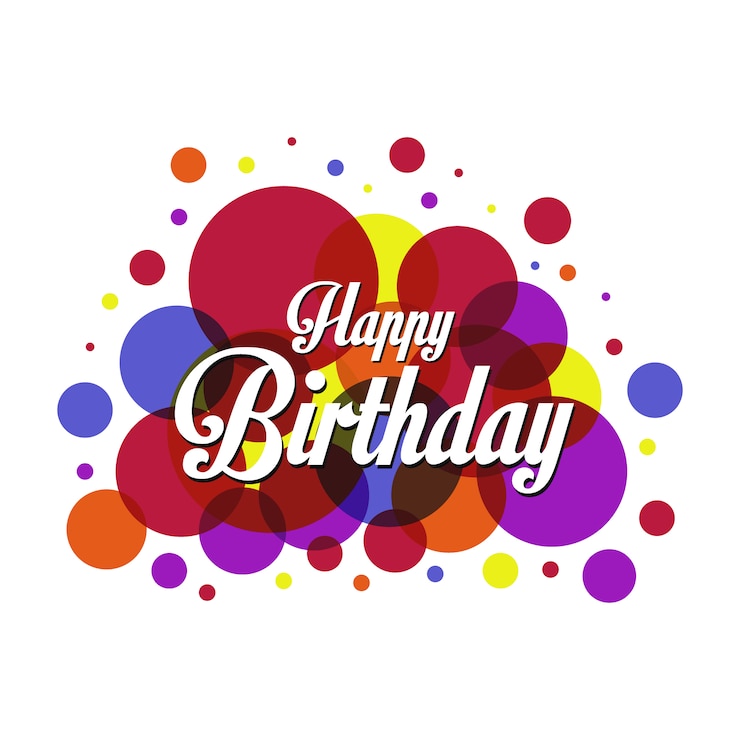 Free Vector happy birthday background