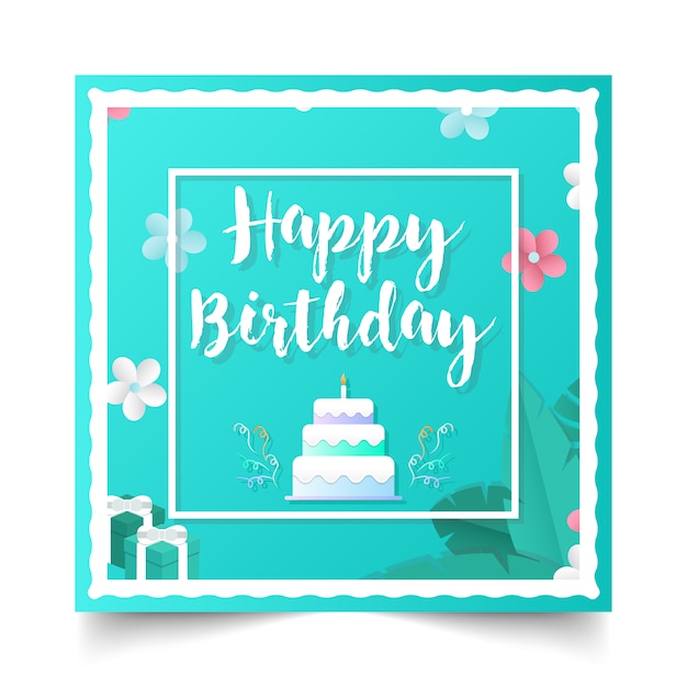 Happy birthday card