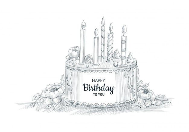 11 Best happy birthday drawings ideas  hand lettering lettering  lettering quotes