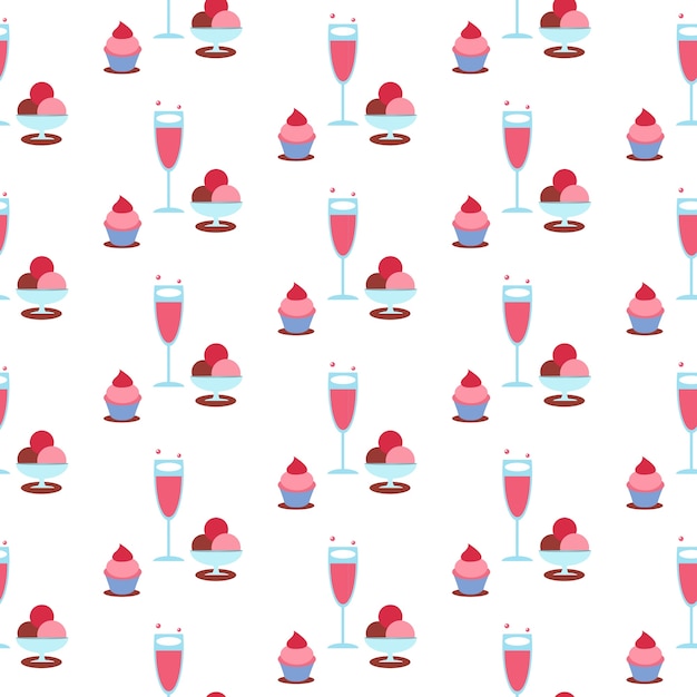 Happy Birthday Pattern Background