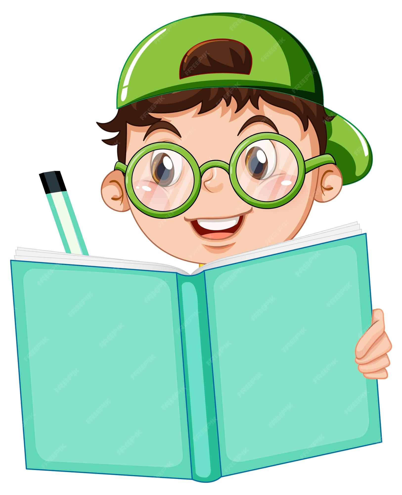 happy book clipart