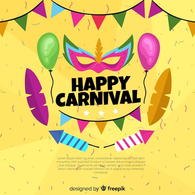Happy carnival