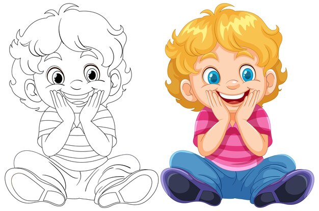 Притча о счастливом ребенке до и после