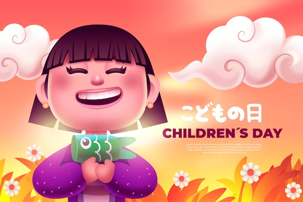 Happy children day background