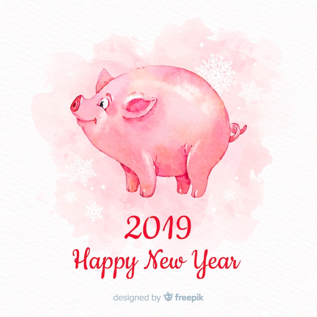 Happy китайский Новый год 2019