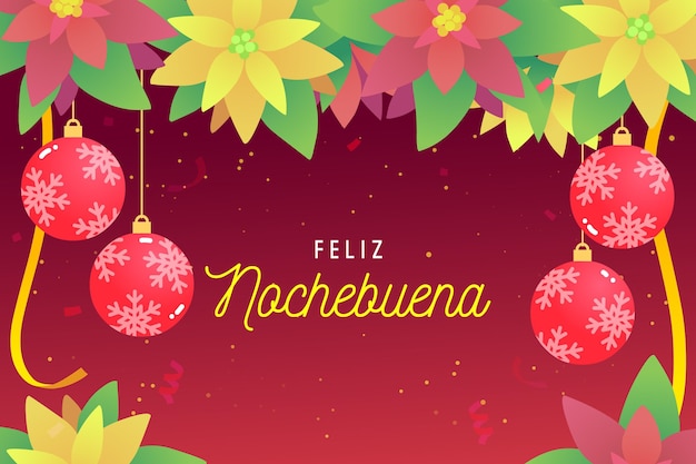 Free vector happy christmas eve background