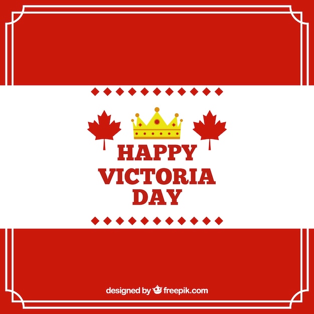 Happy day of victoria background