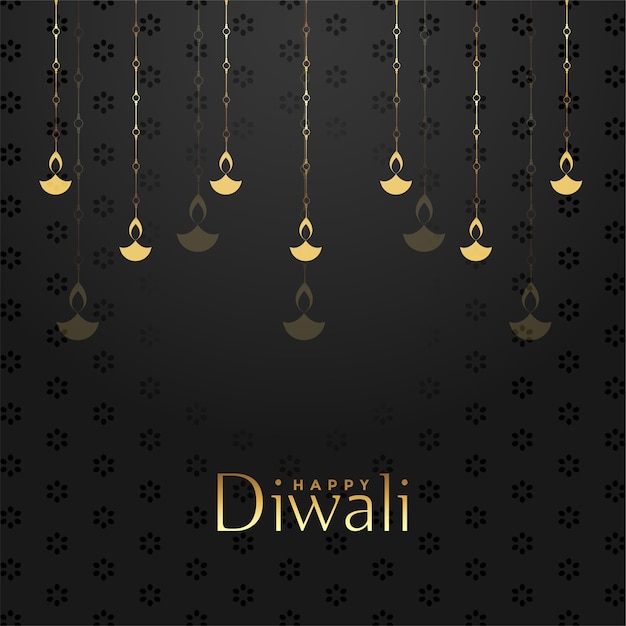 Happy Diwali Black Background Images - Free Download on Freepik