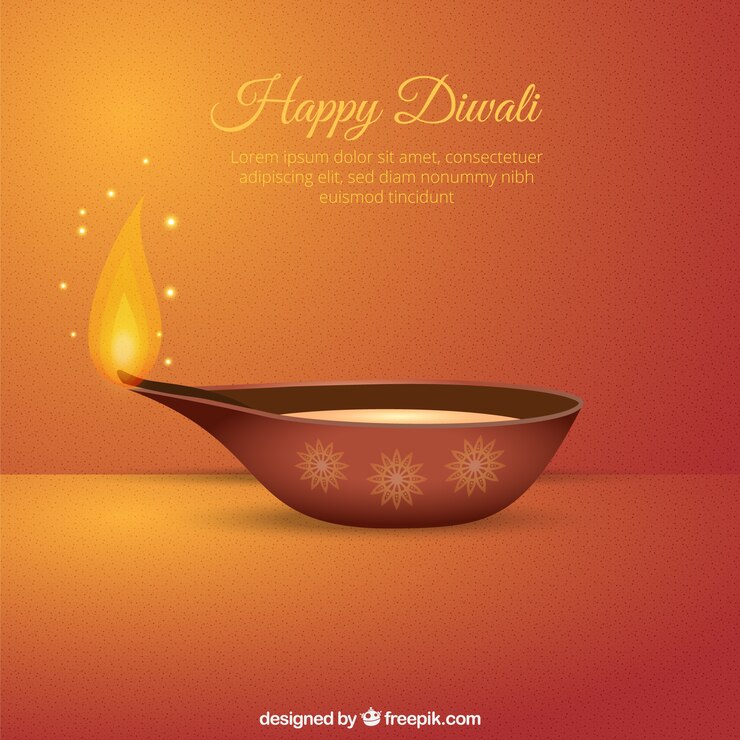 मुफ़्त वेक्टर happy diwali greeting