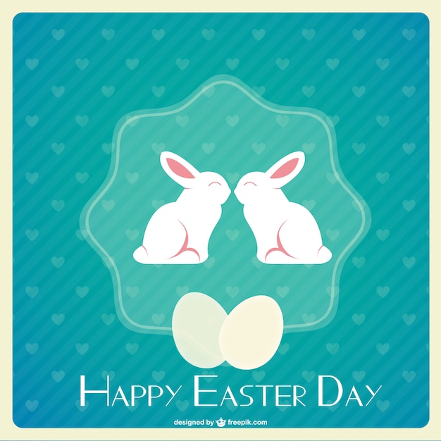 Free vector happy easter day vector