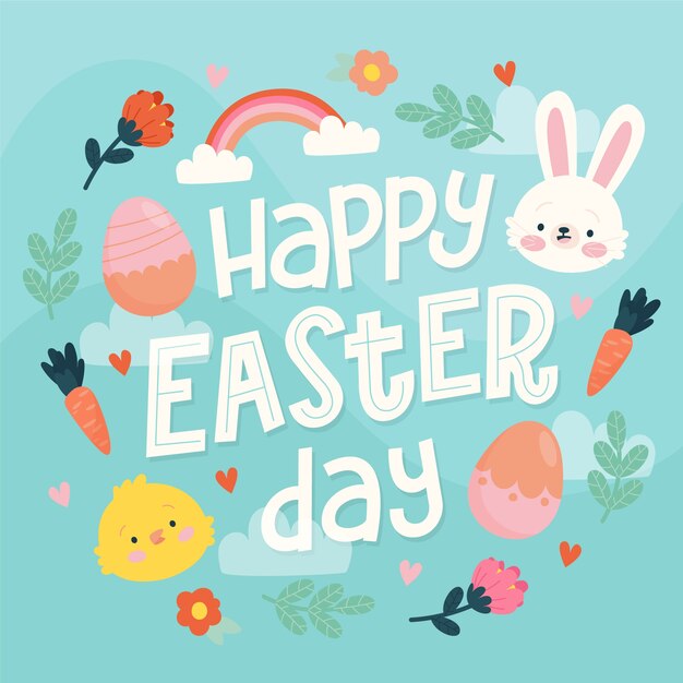 Happy easter day wallpaper