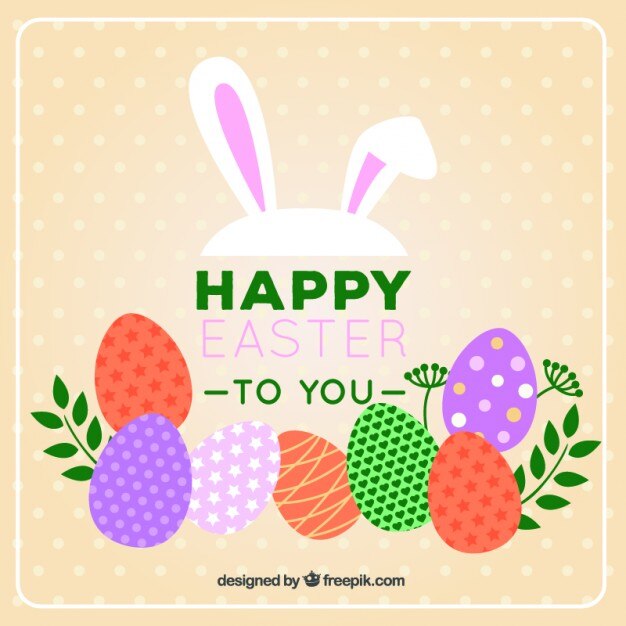 Free vector happy easter freebie