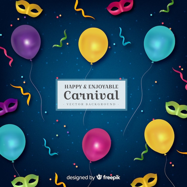 Happy and enjoyable carnival