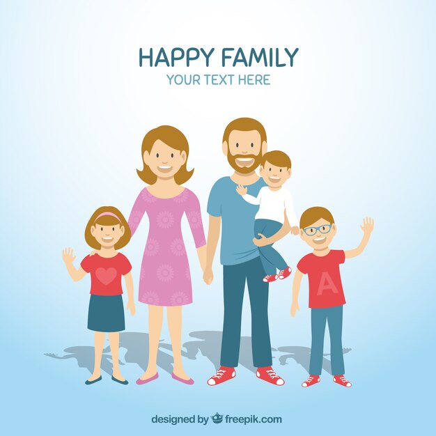 Happy family 