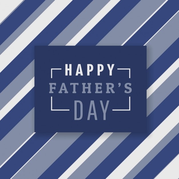 Happy father's day background with stripes