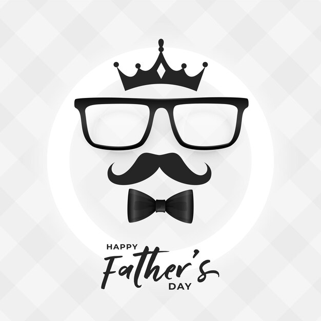 Happy father's day creative background design