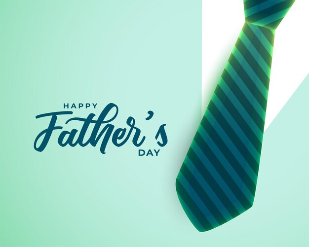 Free vector happy father's day joyful background with tie for gentlemen