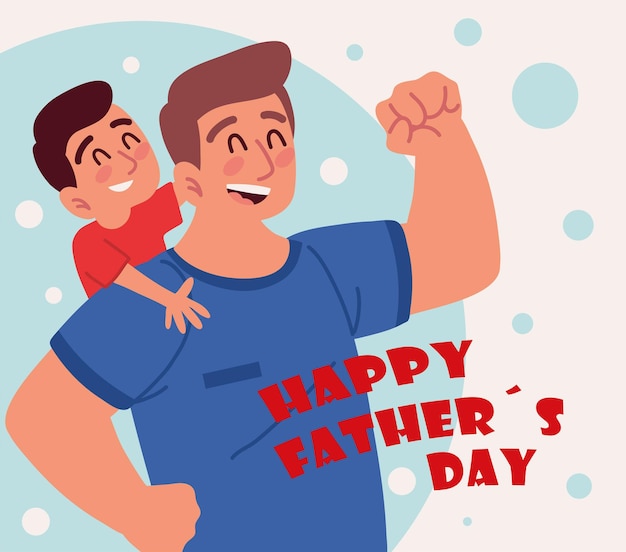 Дизайн поздравительных открыток отцов