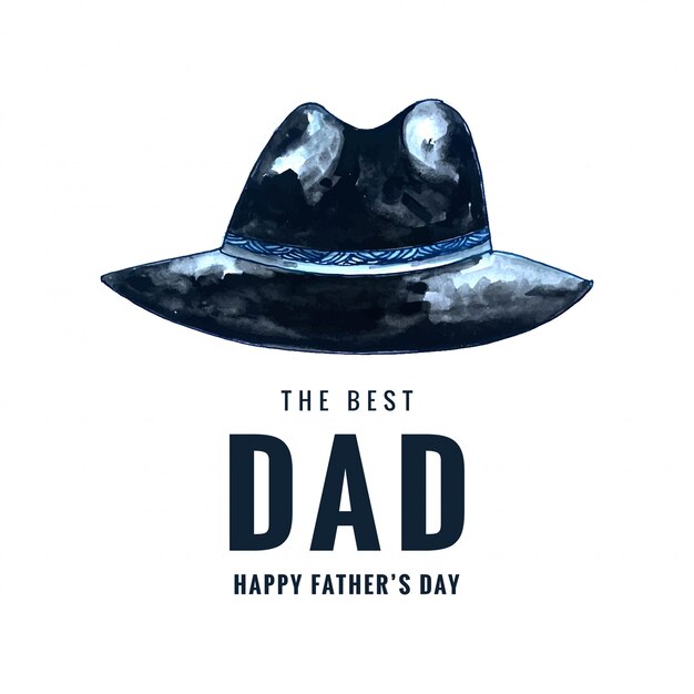 Free vector happy fathers day card