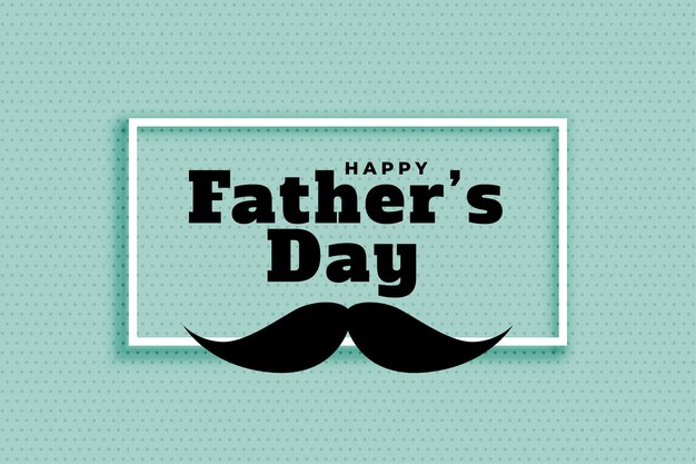 Happy fathers day classic style banner design