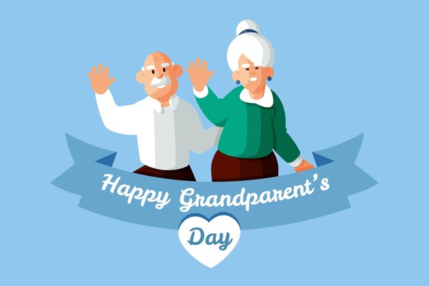 Счастливый день дедушки со старшей парой