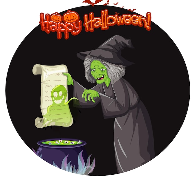 Бесплатное векторное изображение Счастливый хэллоуин значок с двумя жуткими клоунами