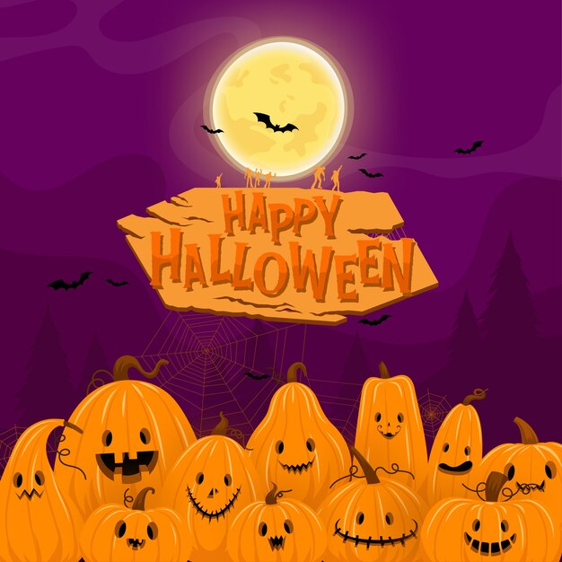 Happy halloween celebration