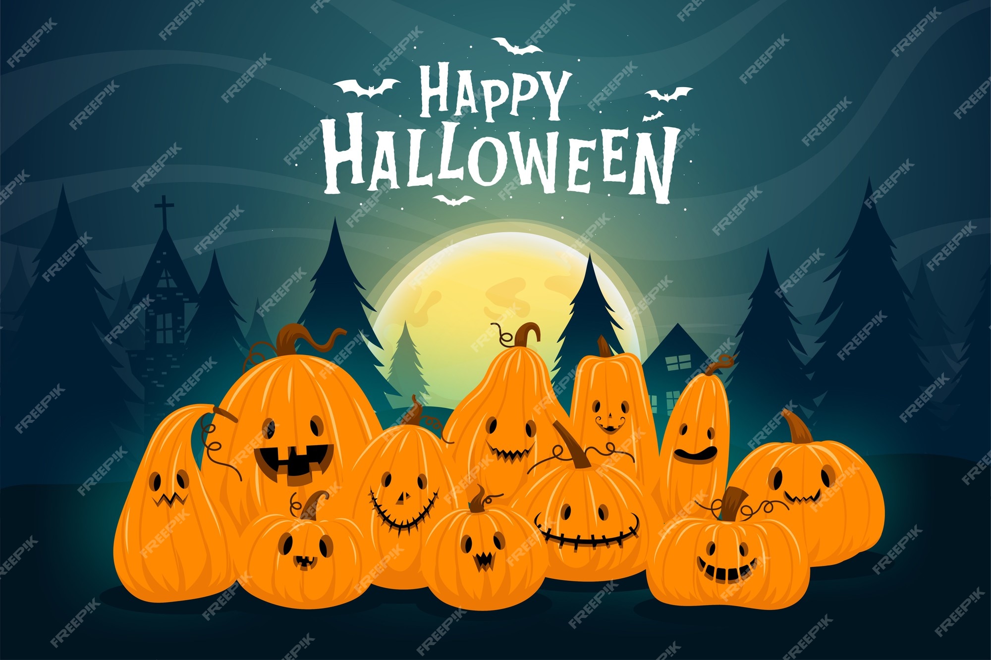 Happy halloween Images | Free Vectors, Stock Photos & PSD