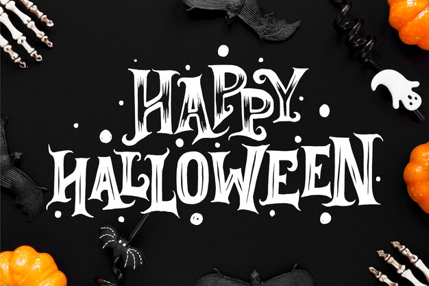 Happy halloween - lettering concept