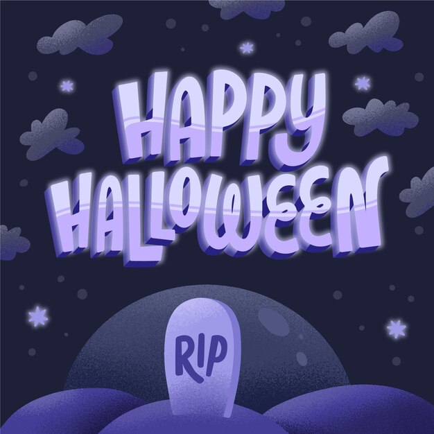 Happy Halloween надписи