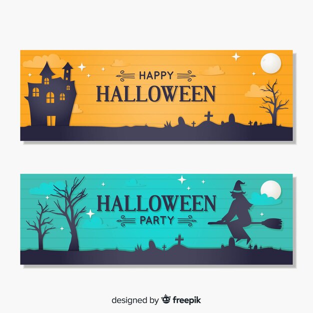 Download Halloween Banner Vectors, Photos and PSD files | Free Download