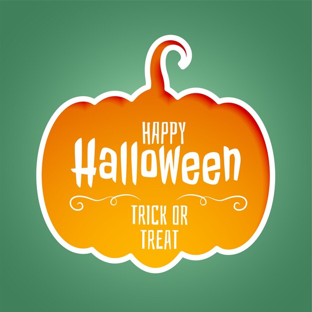 Happy halloween trick or treat background 