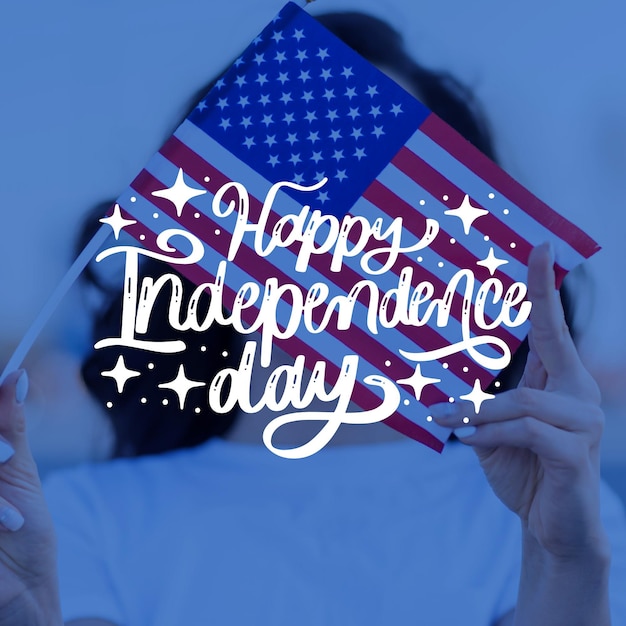 Счастливый день независимости концепция