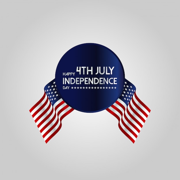 Free vector happy independence day