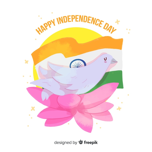 Happy indian independence day  background