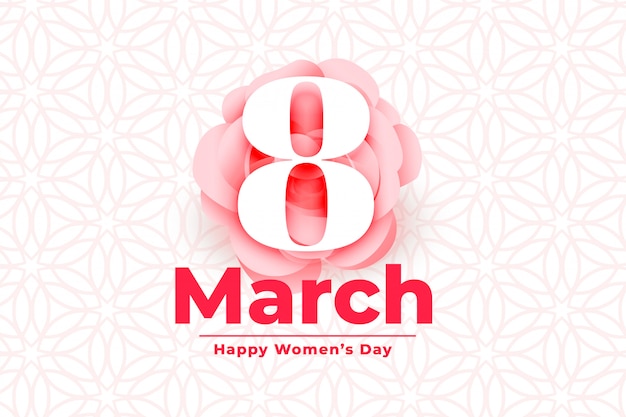 Happy international womens day event background