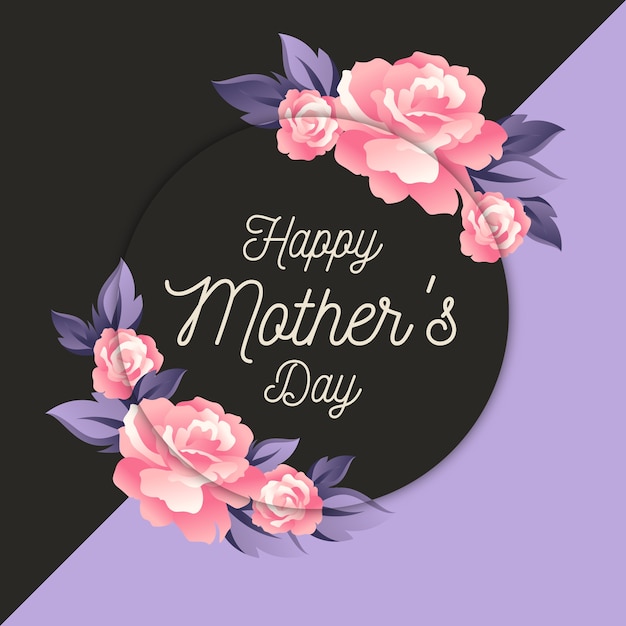 Happy mother's day floral design