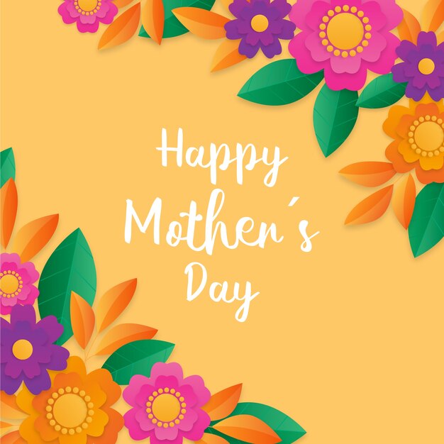 Happy mother's day floral design