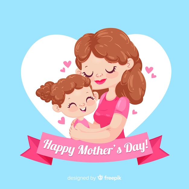 Free vector happy mother's day