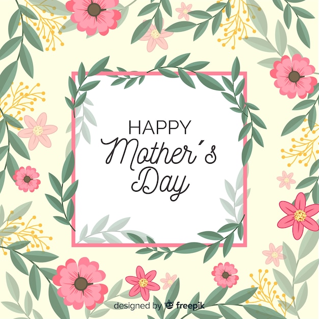 Free vector happy mother's day