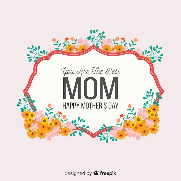 Free vector happy mother's day