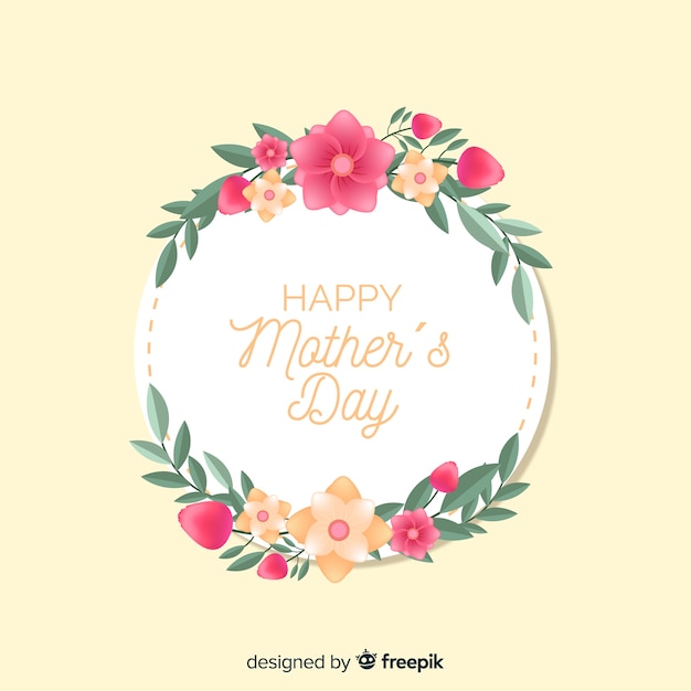 Free vector happy mother's day