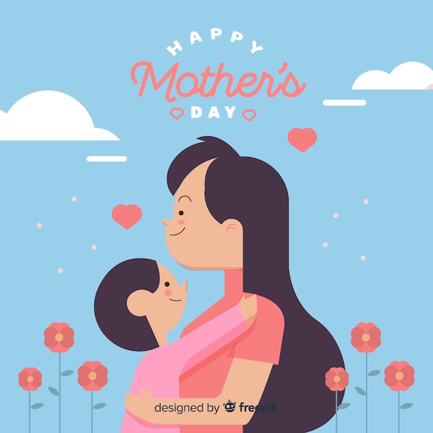 Free vector happy mother's day